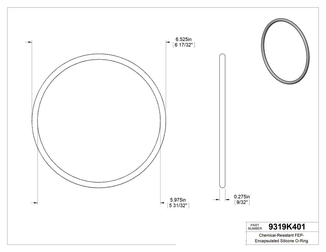 Technical drawing - 9319K401
